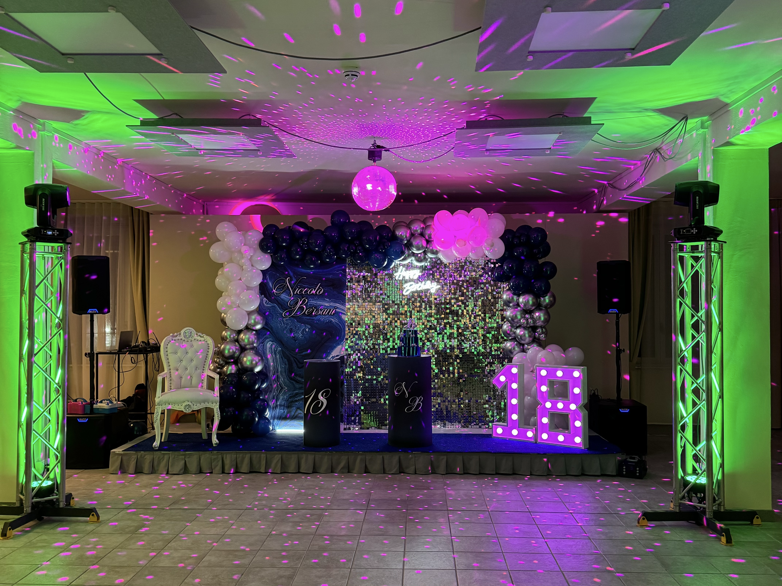 Numeri Luminosi XXL Woody